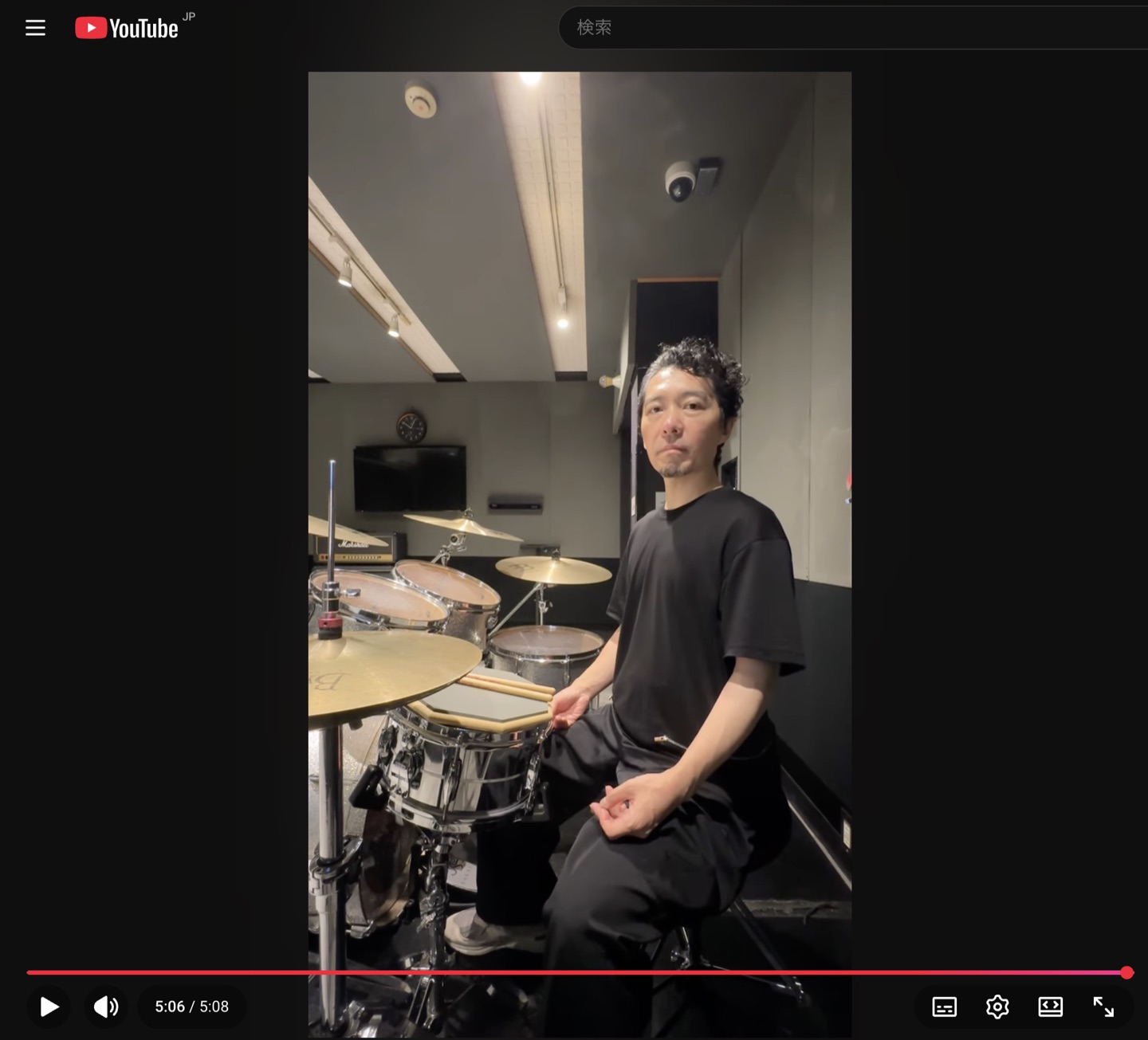 YouTubeの限定公開動画として届く回答動画の画面イメージ